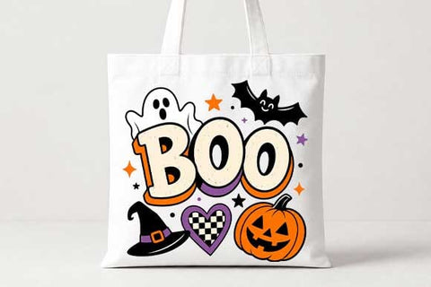 Boo Halloween PNG | Cute Ghost Sublimation Digital Download SVG BillahCrafts 
