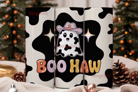 Boo Haw Ghost 20oz Tumbler Wrap Sublimation DesignSVG 