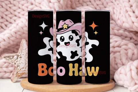 Boo Haw Ghost 20oz Tumbler Wrap Sublimation DesignSVG 