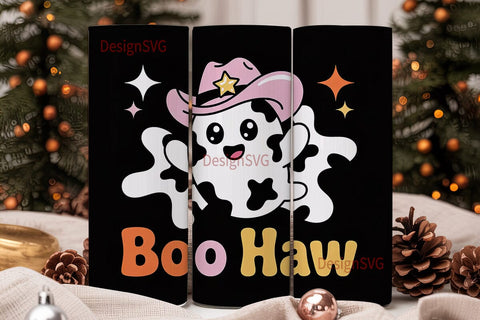 Boo Haw Ghost 20oz Tumbler Wrap Sublimation DesignSVG 