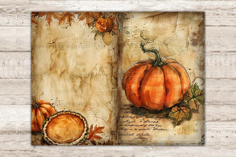 Boo Junk Journal Kit | Pumpkin Scrapbook Paper SVG GlamArtZhanna 