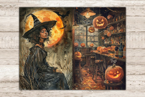 Boo Junk Journal Papers | Trick Or Treat Printable SVG GlamArtZhanna 