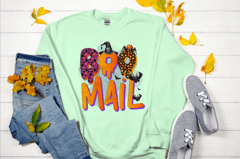 Boo mail Sublimation Design Sublimation Regulrcrative 