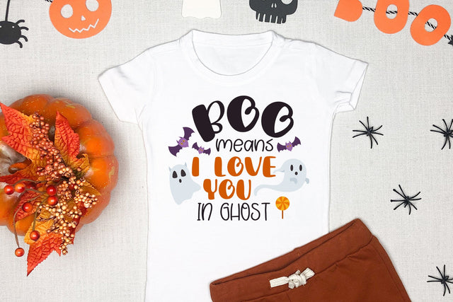 Boo Means ILY In Ghost SVG SVG dapiyupi store 