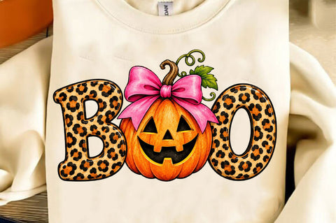 Boo PNG, Spooky Season PNG, Halloween Sublimation SVGista 