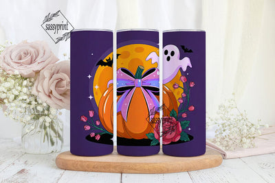 Boo Season Halloween 20oz Tumbler Sublimation sassyprint 