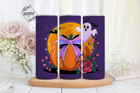 Boo Season Halloween 20oz Tumbler Sublimation sassyprint 