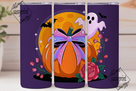 Boo Season Halloween 20oz Tumbler Sublimation sassyprint 