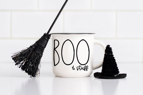 Boo & Stuff Halloween SVG SVG Pickled Thistle Creative 