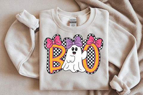 Boo SVG Bundle, Halloween Svg, Halloween Ghost Svg, Spooky Svg, Pumpkin Svg, Bat Svg SVG DesignDestine 