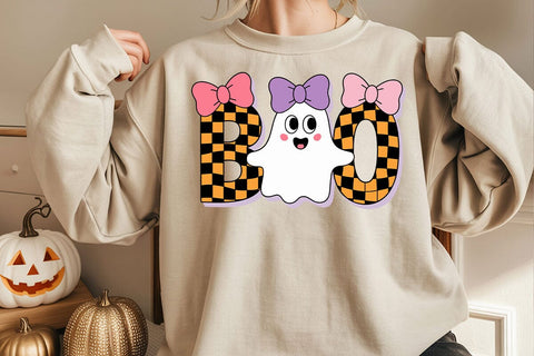 Boo SVG Bundle, Halloween Svg, Halloween Ghost Svg, Spooky Svg, Pumpkin Svg, Bat Svg SVG DesignDestine 