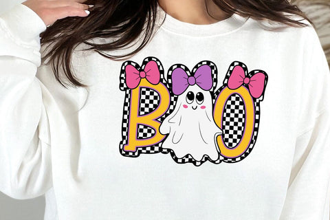 Boo SVG Bundle, Halloween Svg, Halloween Ghost Svg, Spooky Svg, Pumpkin Svg, Bat Svg SVG DesignDestine 