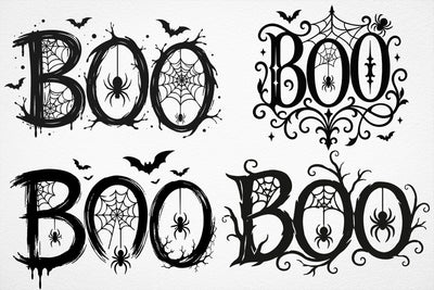 Boo Svg, Spooky Halloween svg, Cute Ghost svg, Spooky Season svg, Pumpkin Season svg, Halloween svg, Kids Halloween svg, Halloween Shirt svg SVG DesignDestine 