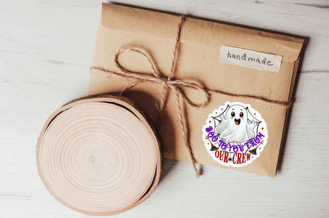 Boo to you from our crew Stickers Design Sublimation Regulrcrative 