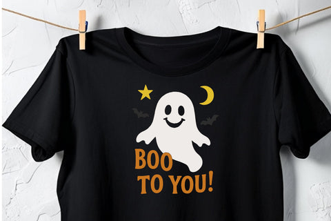 Boo to you SVG Cut File for Cricut & Silhouette | Halloween SVG So Fontsy VIP Design Shop 