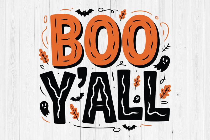 Boo Y'all Svg, Cowboy Ghost Svg, Boo Haw Svg SVG Creativeart88 