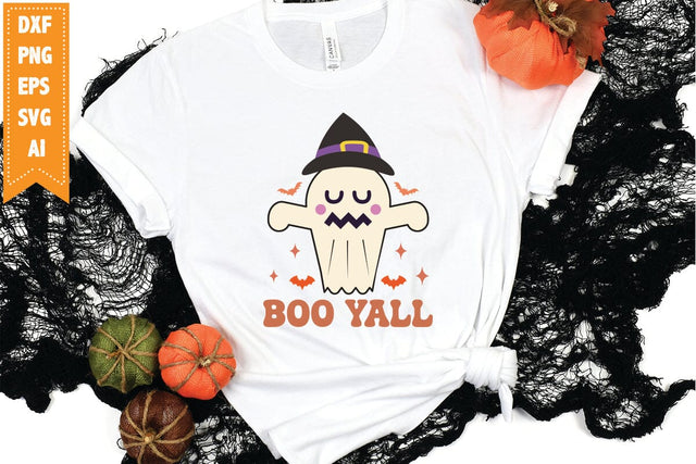 Boo yall Svg, Halloween Svg, Funny Ghost Svg SVG shah alam 