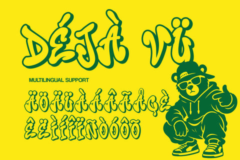 Boogie Blast – 3D Groovy Retro Graffiti Font Font Mozzatype 