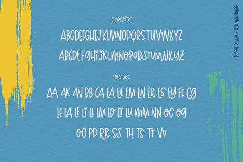 Boogie Down! Handlettered Sans Font Font Beck McCormick 
