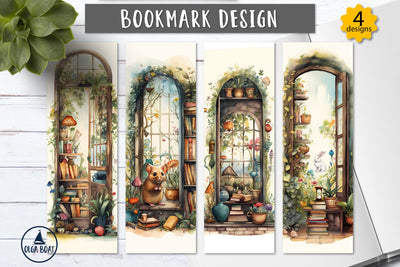 Book bookmark sublimation | Printable bookmarks for kids Sublimation Olga Boat Design 