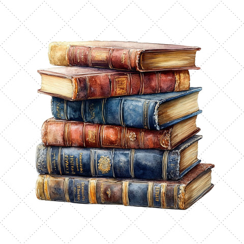 Book Clipart Transparent Background PNG SVG Paige Cole Studio 