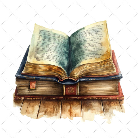 Book Clipart Transparent Background PNG SVG Paige Cole Studio 