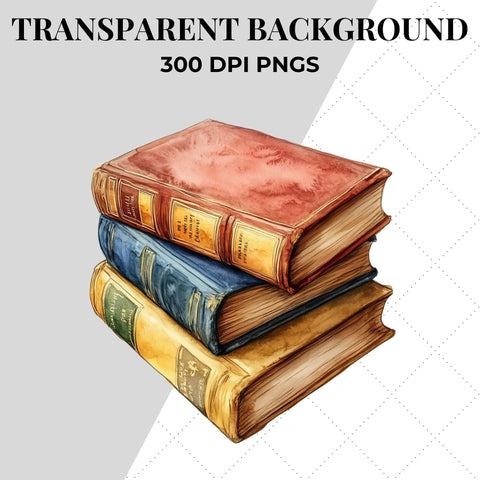 Book Clipart Transparent Background PNG SVG Paige Cole Studio 