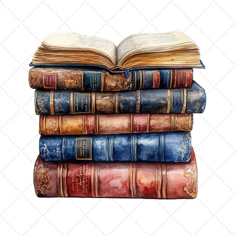 Book Clipart Transparent Background PNG SVG Paige Cole Studio 