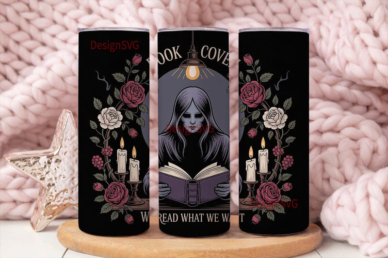Book Coven 20oz Tumbler Wrap Sublimation DesignSVG 
