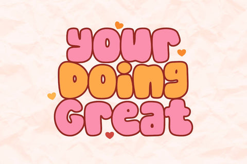 Book Cover - Fun Bold Retro Font Font Masyafi Studio 