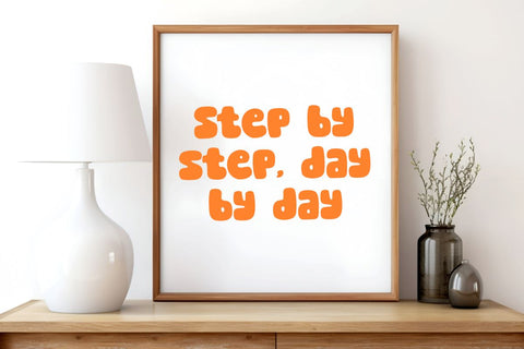 Book Cover - Fun Bold Retro Font Font Masyafi Studio 