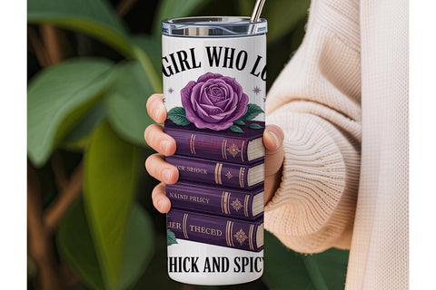 Book Lover 20oz Tumbler Design Sublimation DesignSVG 