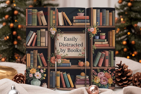 Book Lover 20oz Tumbler Wrap Sublimation DesignSVG 