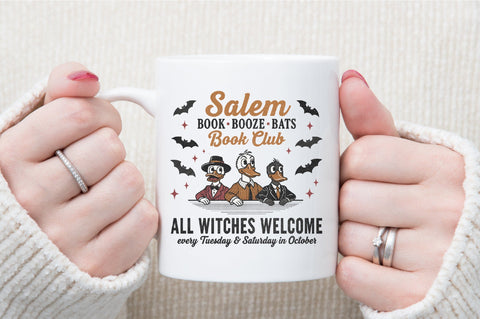 Book Lover Halloween -Goose Reading Png Sublimation designartist 