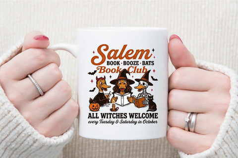 Book Lover Halloween -Goose Reading Png Sublimation designartist 