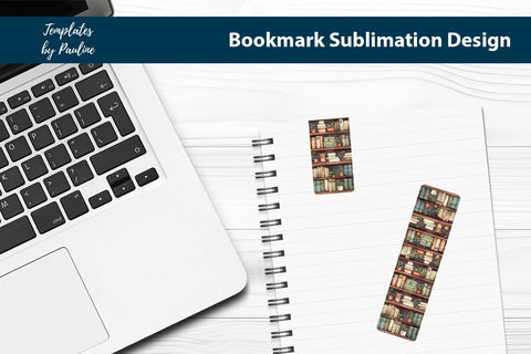 Book lover printable magnetic bookmark SVG Templates by Pauline 