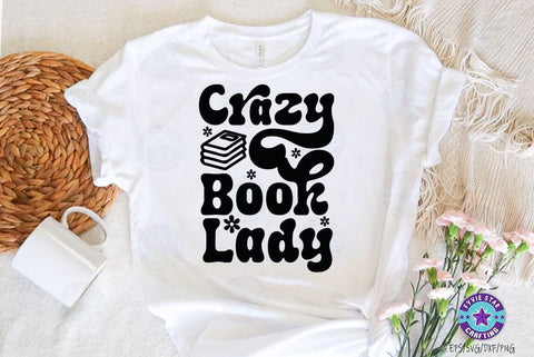 Book Lover Quotes Design Bundle, Reading SVG Set, Book Lover T-shirt Bundle SVG FiveStarCrafting 