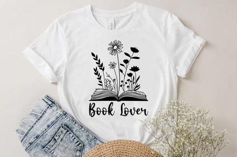 Book Lover, Reading SVG SVG FiveStarCrafting 