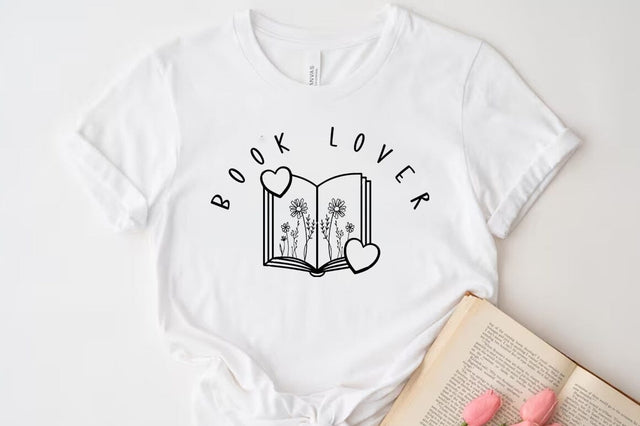 Book lover, Reading SVG SVG FiveStarCrafting 