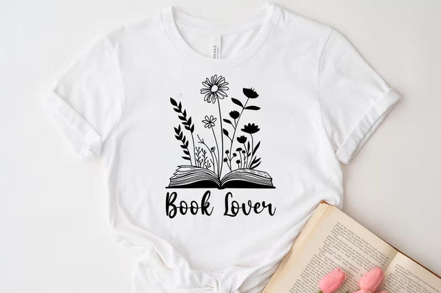 Book Lover, Reading SVG SVG FiveStarCrafting 