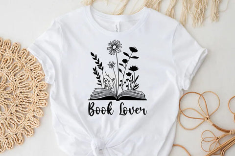 Book Lover, Reading SVG SVG FiveStarCrafting 