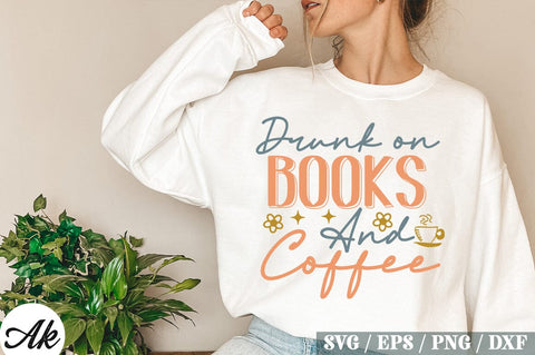 Book Lover Retro SVG Bundle SVG akazaddesign 