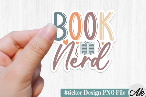 Book Lover Sticker Bundle , Book Lover Sticker Design , PNG File SVG akazaddesign 