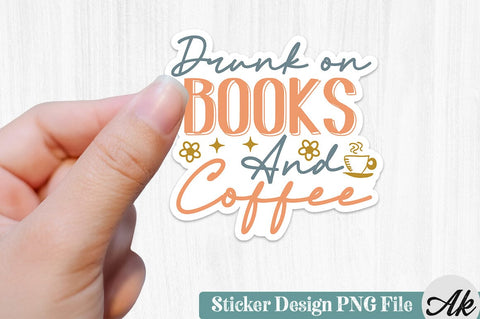 Book Lover Sticker Bundle , Book Lover Sticker Design , PNG File SVG akazaddesign 