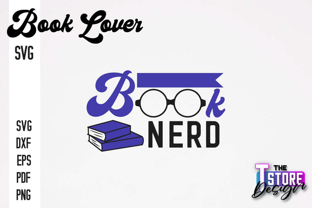 Book Lover SVG | Book Quotes SVG Design | Book Lover v.1 SVG The T Store Design 