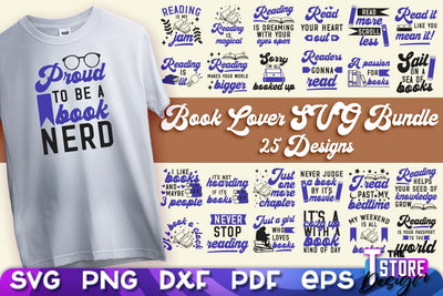 Book Lover SVG | Book Quotes SVG Design | Book Lover v.2 SVG The T Store Design 