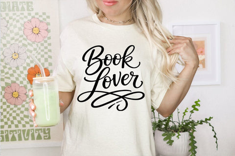 Book Lover SVG, Bookish Quote SVG, Reader Cut File SVG Pickled Thistle Creative 