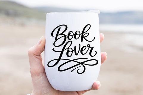 Book Lover SVG, Bookish Quote SVG, Reader Cut File SVG Pickled Thistle Creative 