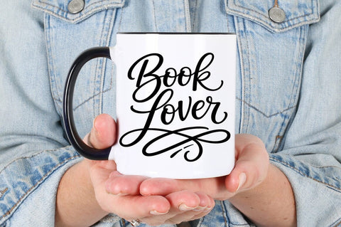 Book Lover SVG, Bookish Quote SVG, Reader Cut File SVG Pickled Thistle Creative 