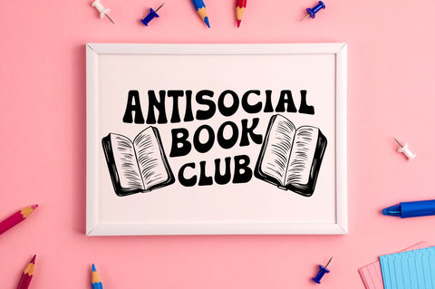 Book Lover SVG Bundle SVG Regulrcrative 